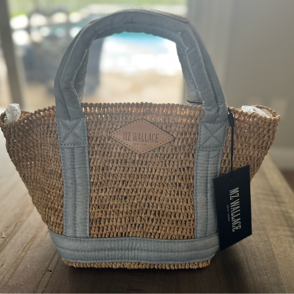2025 MZ Wallace  Mini Crochet Tote - NWT - Picture 2 of 9